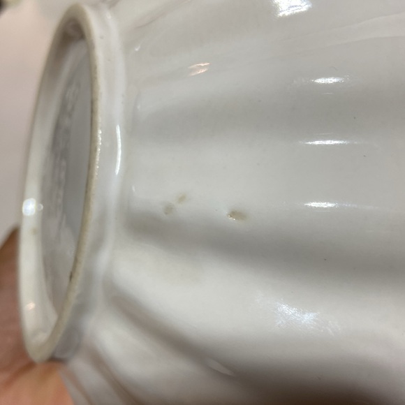 Vintage Ceramic Scallop Sea Shell Oven&Microwave Save Baking Dish Bowl Plate - Picture 13 of 17